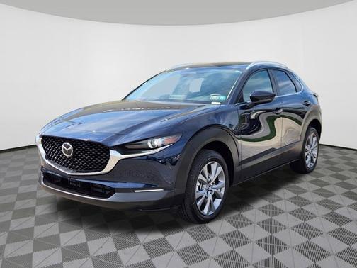 Deep Crystal Blue Mica 2025 Mazda CX-30 2.5 S Preferred Package
