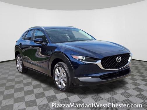 Deep Crystal Blue Mica 2025 Mazda CX-30 2.5 S Preferred Package