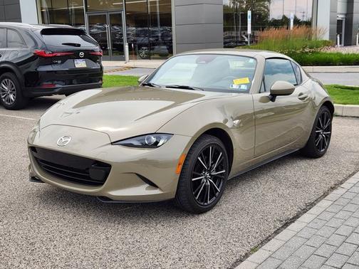 Zircon Sand Metallic 2024 Mazda MX-5 Miata RF Grand Touring