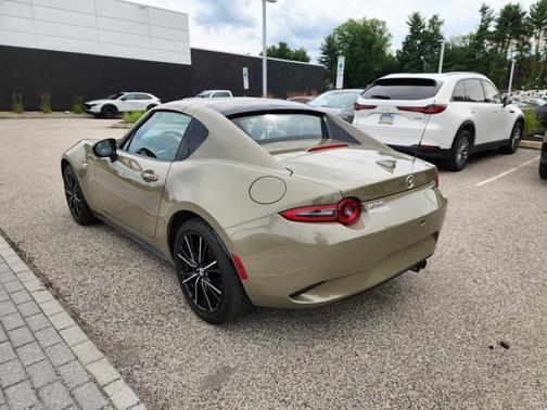 Zircon Sand Metallic 2024 Mazda MX-5 Miata RF Grand Touring