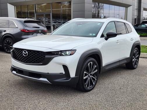 Wind Chill Pearl 2024 Mazda CX-50 2.5 Turbo Premium Package