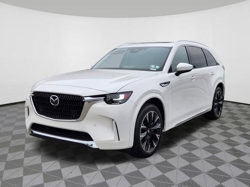Rhodium White Premium 2025 Mazda CX-90 S Premium Package