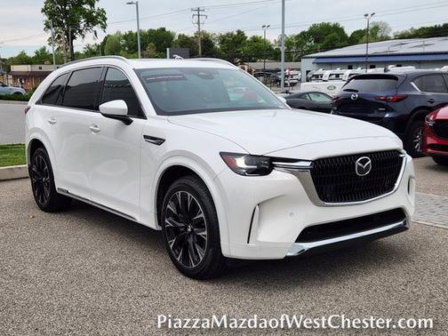 Rhodium White Premium 2025 Mazda CX-90 S Premium Package