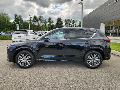 Jet Black Mica 2025 Mazda CX-5 2.5 Turbo Signature