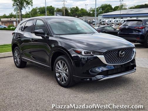 Jet Black Mica 2025 Mazda CX-5 2.5 Turbo Signature