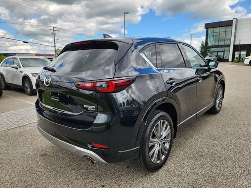 Jet Black Mica 2025 Mazda CX-5 2.5 Turbo Signature