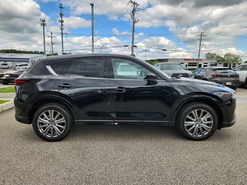Jet Black Mica 2025 Mazda CX-5 2.5 Turbo Signature