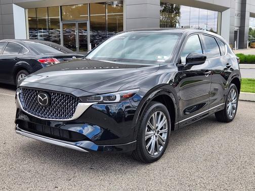 Jet Black Mica 2025 Mazda CX-5 2.5 Turbo Signature