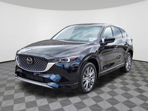 Jet Black Mica 2025 Mazda CX-5 2.5 Turbo Signature