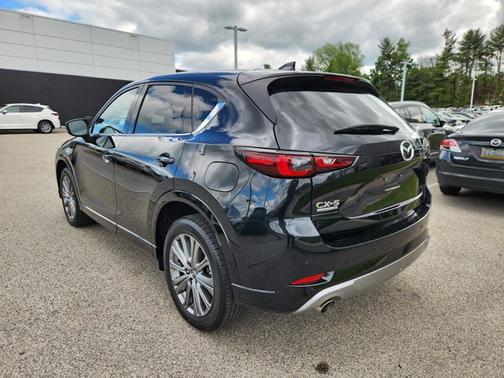 Jet Black Mica 2025 Mazda CX-5 2.5 Turbo Signature