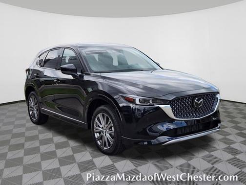 Jet Black Mica 2025 Mazda CX-5 2.5 Turbo Signature