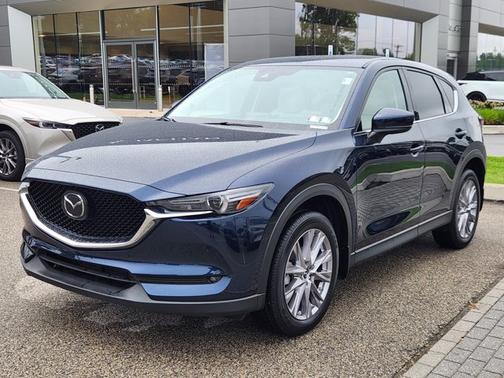 Deep Crystal Blue Mica 2020 Mazda CX-5 Grand Touring