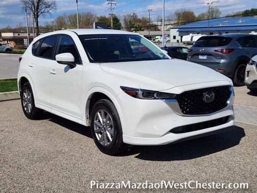 Rhodium White Metallic 2025 Mazda CX-5 2.5 S Preferred Package