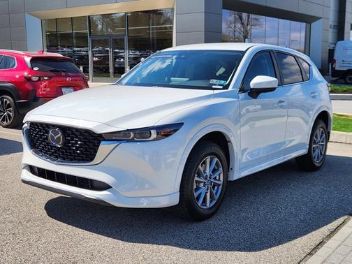 Rhodium White Metallic 2025 Mazda CX-5 2.5 S Preferred Package