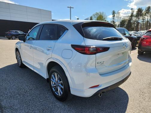 Rhodium White Metallic 2025 Mazda CX-5 2.5 S Preferred Package