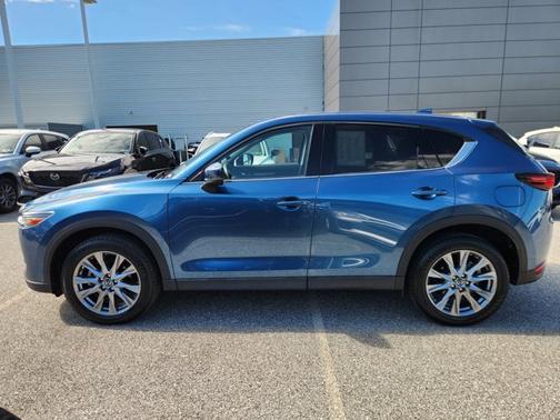 Eternal Blue Mica 2021 Mazda CX-5 Grand Touring Reserve