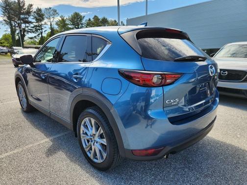 Eternal Blue Mica 2021 Mazda CX-5 Grand Touring Reserve