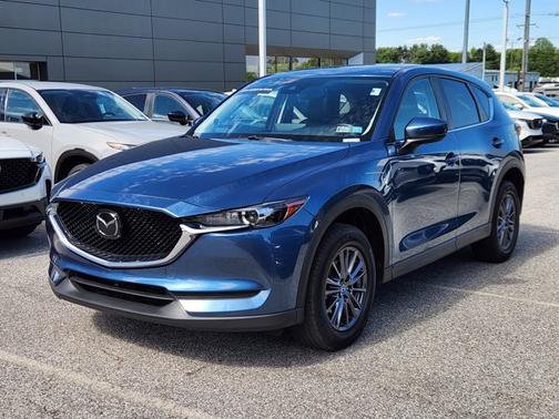 Eternal Blue Mica 2021 Mazda CX-5 Touring