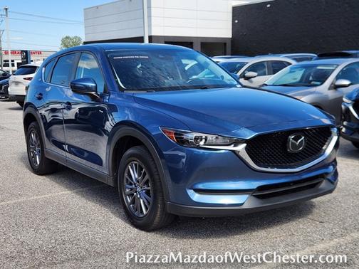 Eternal Blue Mica 2021 Mazda CX-5 Touring