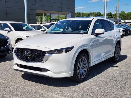 Rhodium White Metallic 2025 Mazda CX-5 2.5 S Premium Plus Package