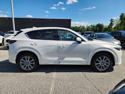 Rhodium White Metallic 2025 Mazda CX-5 2.5 S Premium Plus Package