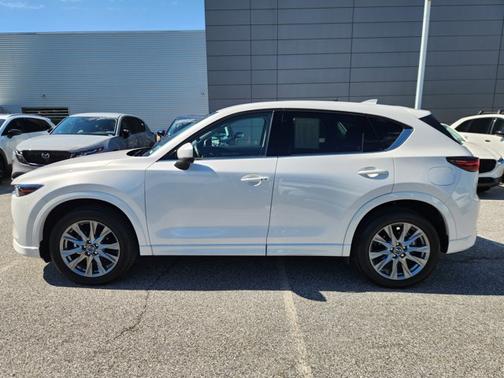 Rhodium White Metallic 2025 Mazda CX-5 2.5 S Premium Plus Package