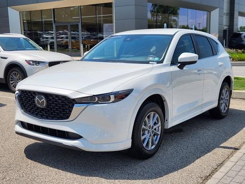 Rhodium White Metallic 2025 Mazda CX-5 2.5 S Select Package
