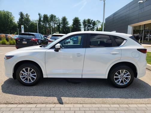 Rhodium White Metallic 2025 Mazda CX-5 2.5 S Select Package