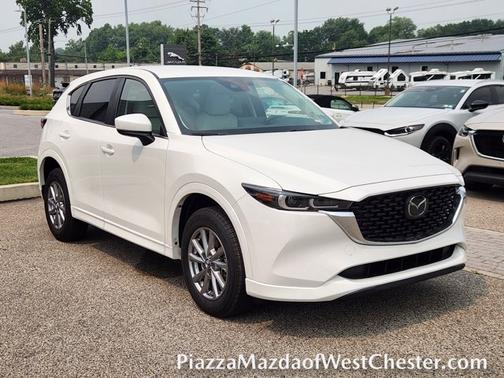 Rhodium White Metallic 2025 Mazda CX-5 2.5 S Preferred Package