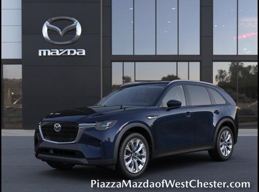 Deep Crystal Blue Mica 2026 Mazda CX-90 Preferred
