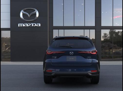Deep Crystal Blue Mica 2026 Mazda CX-90 Preferred