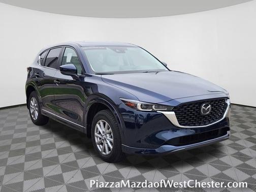 Deep Crystal Blue Mica 2025 Mazda CX-5 2.5 S Preferred Package