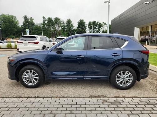Deep Crystal Blue Mica 2025 Mazda CX-5 2.5 S Preferred Package