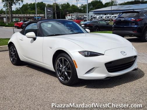 Snowflake White Pearl Mica 2019 Mazda MX-5 Miata Grand Touring