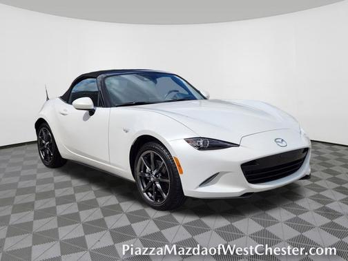 Snowflake White Pearl Mica 2019 Mazda MX-5 Miata Grand Touring