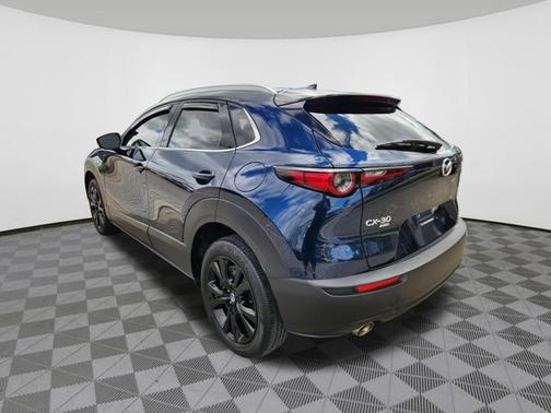 Deep Crystal Blue Mica 2022 Mazda CX-30 2.5 Turbo Premium Package