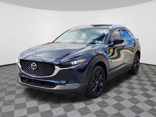 Deep Crystal Blue Mica 2022 Mazda CX-30 2.5 Turbo Premium Package
