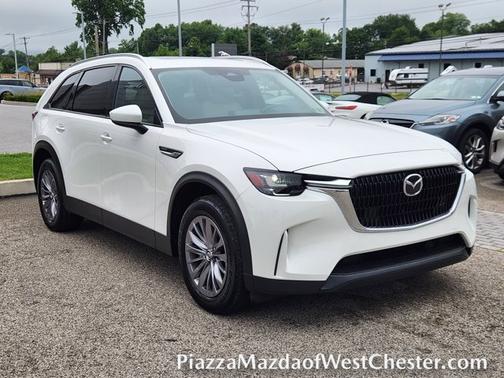 Rhodium White Premium 2024 Mazda CX-90 PHEV Preferred