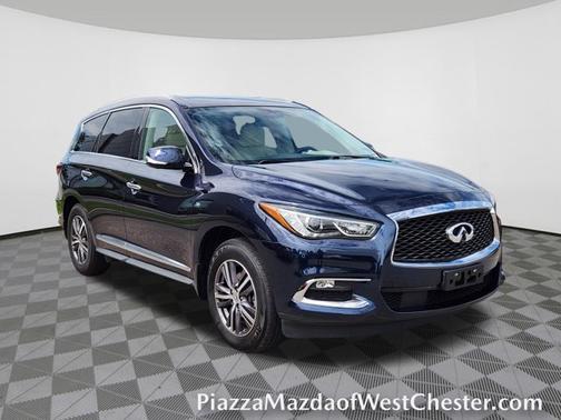 Hermosa Blue 2017 INFINITI QX60 Base