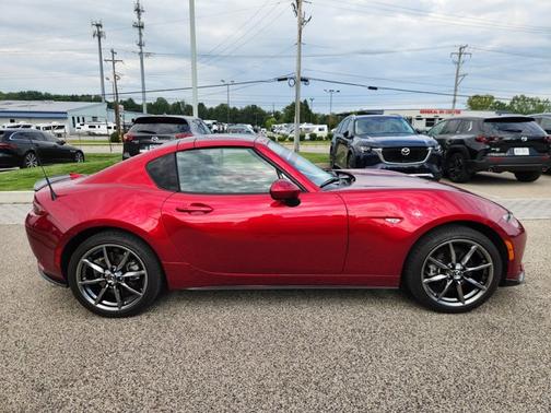 Soul Red Crystal Metallic 2021 Mazda MX-5 Miata RF Grand Touring