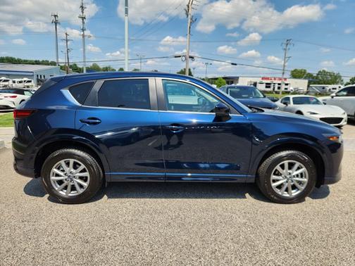 Deep Crystal Blue Mica 2025 Mazda CX-5 2.5 S Preferred Package