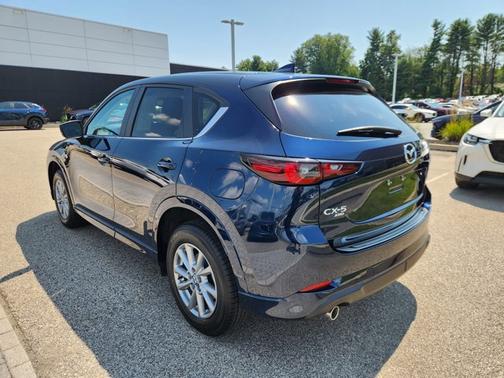 Deep Crystal Blue Mica 2025 Mazda CX-5 2.5 S Preferred Package