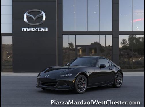 Jet Black Mica 2026 Mazda MX-5 Miata RF Club