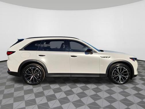 Rhodium White Premium 2025 Mazda CX-70 PHEV Premium Plus Package
