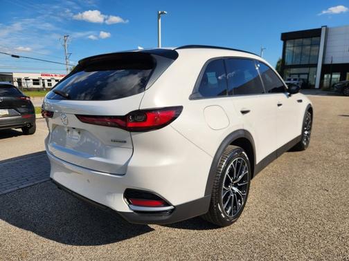 Rhodium White Premium 2025 Mazda CX-70 PHEV Premium Plus Package