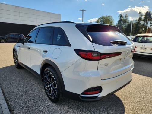 Rhodium White Premium 2025 Mazda CX-70 PHEV Premium Plus Package
