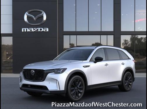 Rhodium White Premium 2026 Mazda CX-90 Premium Sport