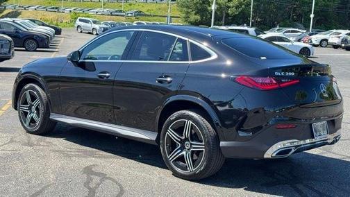 Obsidian Black Metallic 2025 Mercedes-Benz GLC 300 4MATIC Coupe