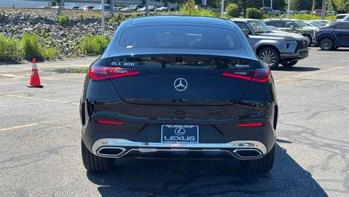 Obsidian Black Metallic 2025 Mercedes-Benz GLC 300 4MATIC Coupe