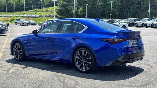 Ultrasonic Blue Mica 2021 Lexus IS 350 F Sport